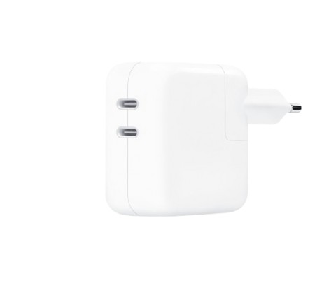 Adaptador de corriente con dos puertos USB‑C de 35 W